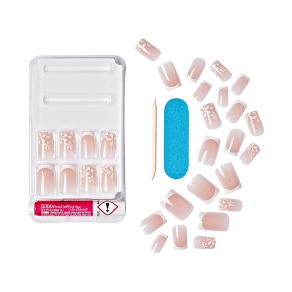 Kiss Classy Wedding Nails Medium Length - Stay Charmed - Picture 2 of 4